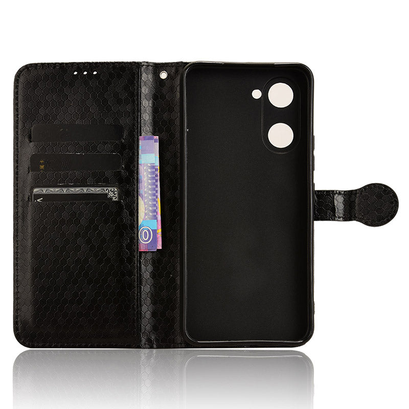 For vivo Y03 Case Dots Imprinted Shockproof Wallet Phone Cover For vivo Y03 Case Dots Imprinted Shockproof Wallet Phone Cover